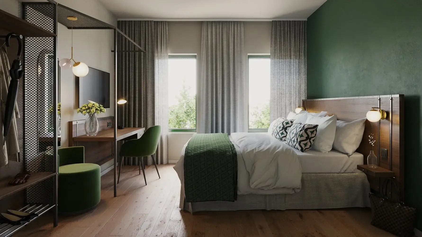 Hotellrum på BW Plus Hotel Kungens Kurva